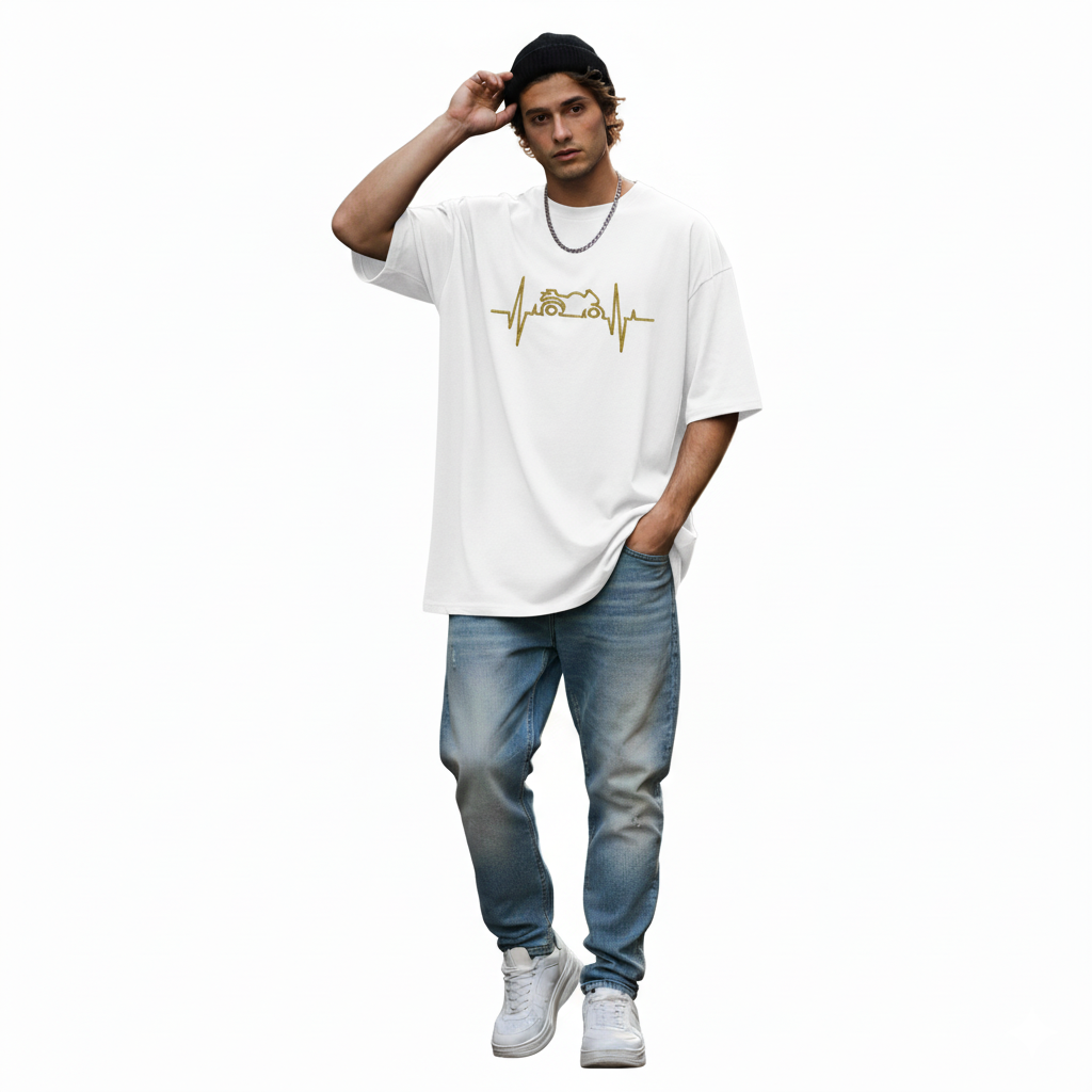 Camiseta electrocardiograma